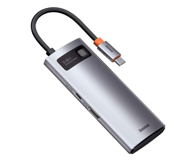 Baseus Hub USB-C 5w1 (x USB 3.0, HDMI, USB-C PD) - 1088611 - zdjęcie 3